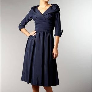 Eliza J Navy Blue Dress